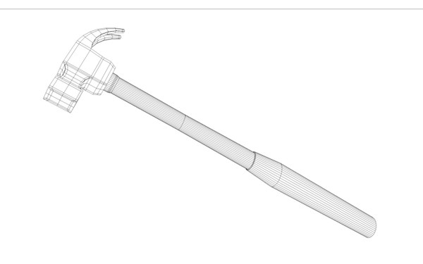 free c4d model hammer - Hammer... by Moose Mukhtar